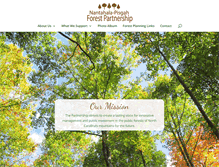 Tablet Screenshot of npforestpartnership.org